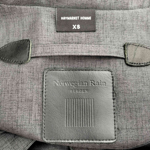 Norwegian Rain 17AW ポーランド製 RAINCHO ポリ フーデッド コート メンズ import:XS