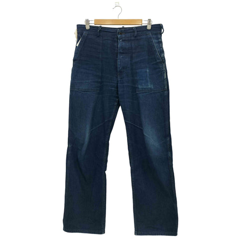 アナトミカ ANATOMICA U.S.NAVY 1943 UTILITY PANTS ボタンフライデニムパンツ メンズ 34