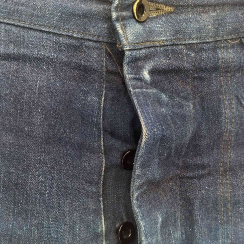 アナトミカ ANATOMICA U.S.NAVY 1943 UTILITY PANTS ボタンフライデニムパンツ メンズ 34