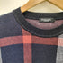 ブラックレーベルクレストブリッジ BLACK LABEL CRESTBRIDGE チェック柄 クルーネックニット メンズ JPN:M