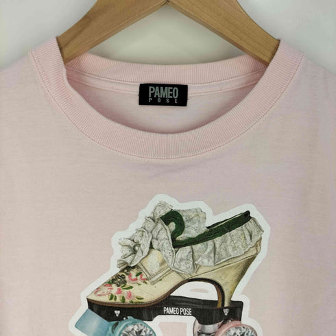 パメオポーズ Pameo Pose Noble Rollerskates T-shirts S レディース JPN:S