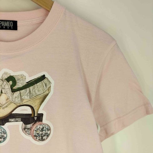 パメオポーズ Pameo Pose Noble Rollerskates T-shirts S レディース JPN:S