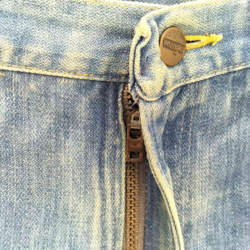 ラングラー Wrangler 70-80s USA製 タロンジップ ブーツカットデニムパンツ メンズ 32×31