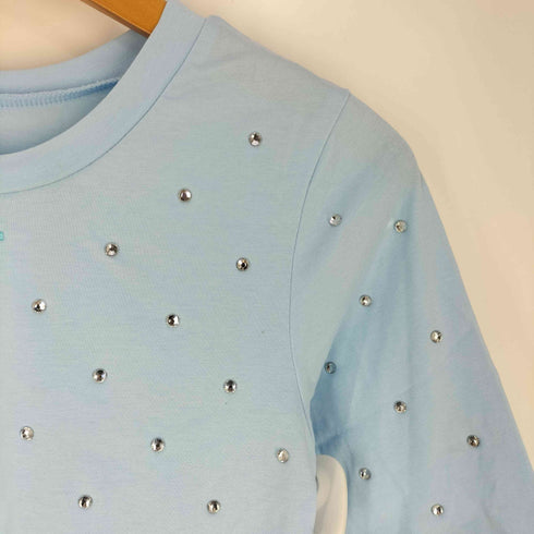 リリーブラウン Lily Brown L.B CANDY STOCK フロントロゴラインストーンT レディース ONE SIZE