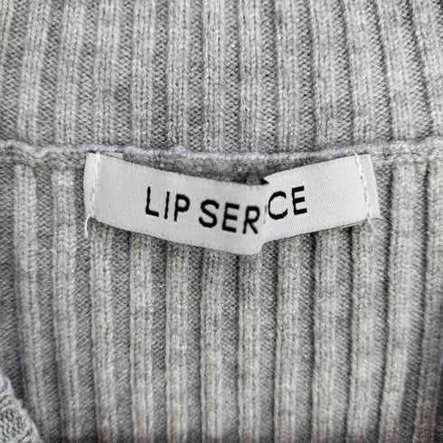 リップサービス LIP SERVICE ドロップリボンスリムニットワンピース レディース FREE