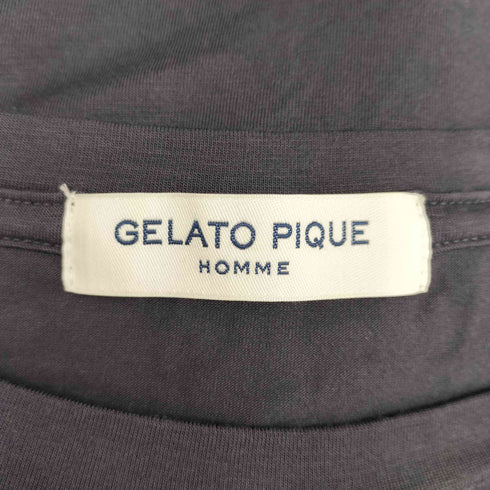ジェラートピケオム Gelato Pique Homme レーヨンロゴプルオーバー メンズ JPN:L