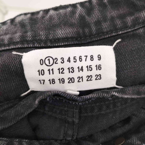 メゾンマルジェラ Maison Margiela 25SS BLACK FIVE POCKET JEANS 再構築 レディース 42