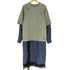 プランクプロジェクト PRANK PROJECT 24SS ダメージTレイヤードシャツワンピ / Damaged Tee Layered Shirt One Piece レディース FREE