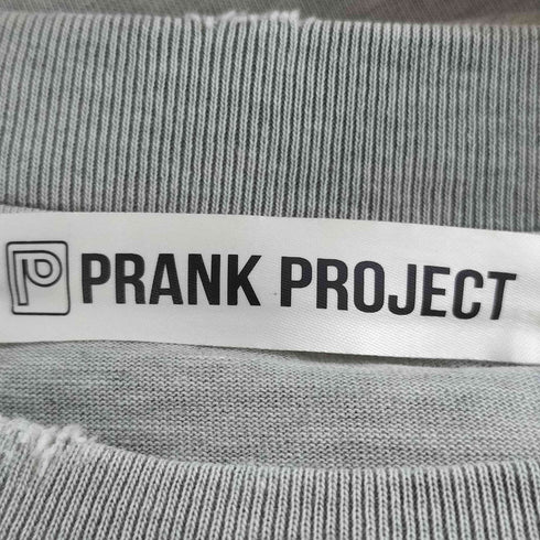 プランクプロジェクト PRANK PROJECT 24SS ダメージTレイヤードシャツワンピ / Damaged Tee Layered Shirt One Piece レディース FREE