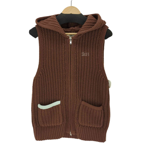 コモンガルプロダクツ common gull products. かたっぽのニットフーディーベスト メンズ JPN:M