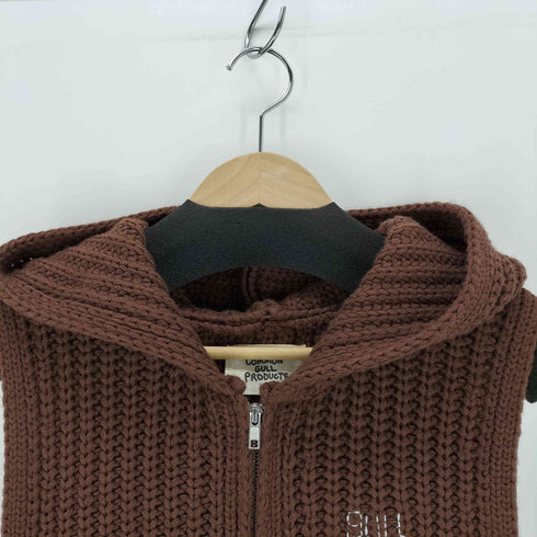 コモンガルプロダクツ common gull products. かたっぽのニットフーディーベスト メンズ JPN:M