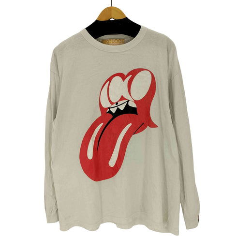 スコロクト SKOLOCT プリント L/S クルーネックTシャツ メンズ import:XXL