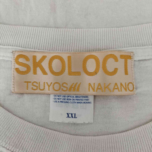 スコロクト SKOLOCT プリント L/S クルーネックTシャツ メンズ import:XXL