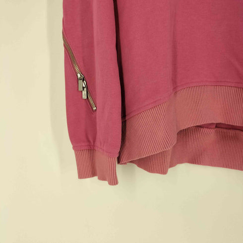 プランクプロジェクト PRANK PROJECT 23AW Zipper Slit Ribbed Cardboard Knit Top レディース FREE