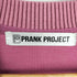 プランクプロジェクト PRANK PROJECT 23AW Zipper Slit Ribbed Cardboard Knit Top レディース FREE