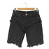 パメオポーズ Pameo Pose WASHED DENIM HALF PANTS レディース JPN:S