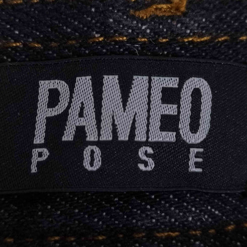 パメオポーズ Pameo Pose WASHED DENIM HALF PANTS レディース JPN:S
