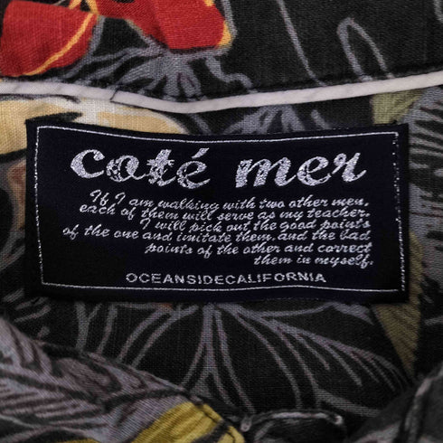 cate men ドッキングアロハシャツ メンズ