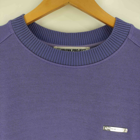 プランクプロジェクト PRANK PROJECT 23AW Zipper Slit Ribbed Cardboard Knit Top レディース FREE