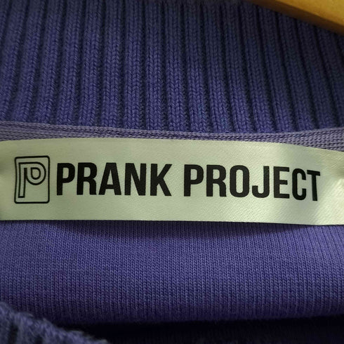 プランクプロジェクト PRANK PROJECT 23AW Zipper Slit Ribbed Cardboard Knit Top レディース FREE