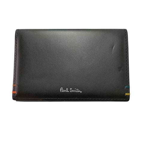 ポールスミス Paul Smith ロゴ型押し ロゴプリント カード ケース メンズ