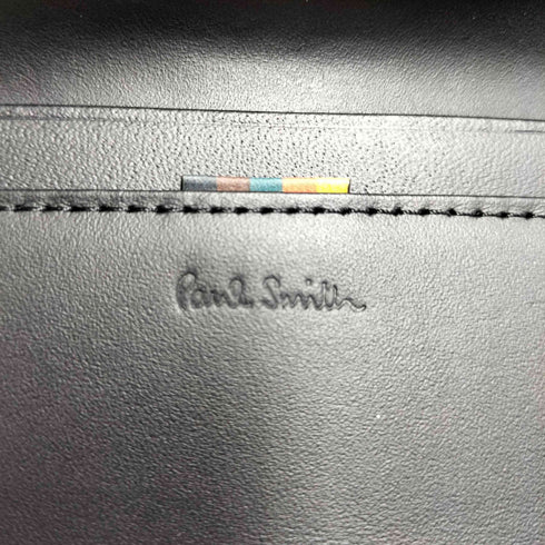 ポールスミス Paul Smith ロゴ型押し ロゴプリント カード ケース メンズ