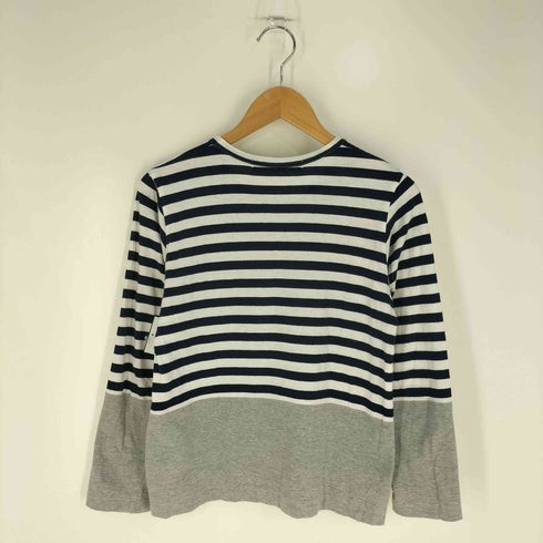 コムデギャルソンシャツ COMME des GARCONS SHIRT フランス製 ボーダー 切替 L/S カットソー レディース JPN:S