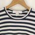 コムデギャルソンシャツ COMME des GARCONS SHIRT フランス製 ボーダー 切替 L/S カットソー レディース JPN:S