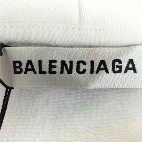 バレンシアガ BALENCIAGA 17aw Back Logo Print Pullover Hoodie バックロゴプリント プルオーバーフーディー メンズ import:XS