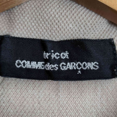 トリココムデギャルソン tricot COMME des GARCONS AD2007 08SS フリル タック S/S ポロシャツ レディース