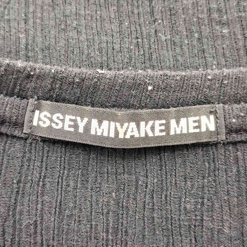 イッセイミヤケメン ISSEY MIYAKE MEN プリーツ シワ ポリ コットン Tシャツ メンズ JPN:3
