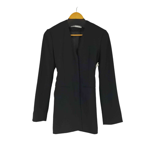 ザラ ZARA ZW COLLECTION ベルト付きフルイドジャケット レディース import:XS