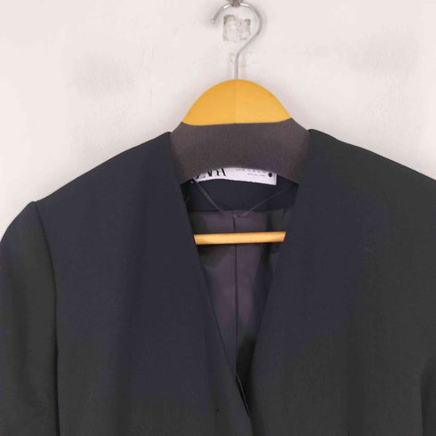 ザラ ZARA ZW COLLECTION ベルト付きフルイドジャケット レディース import:XS