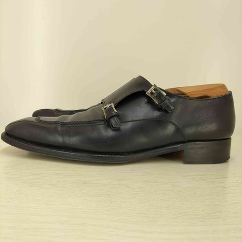 サルヴァトーレフェラガモ Salvatore Ferragamo COMETA イタリア製 モンクストラップシューズ メンズ UK:9