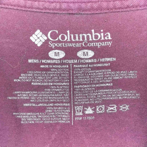 コロンビアスポーツウェア Columbia Sportswear 両面ロゴプリント クルーネック Tシャツ メンズ import:M