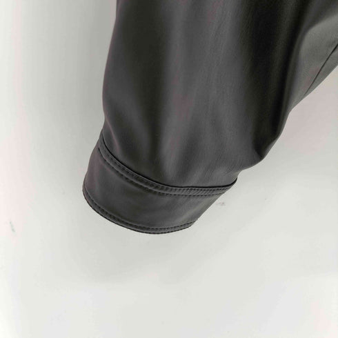 ザラ ZARA フェイクレザー コーティング ジャケット レディース import:L