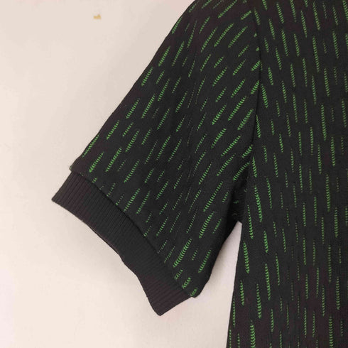ザラ ZARA ジャガード ポロシャツ レディース import:S