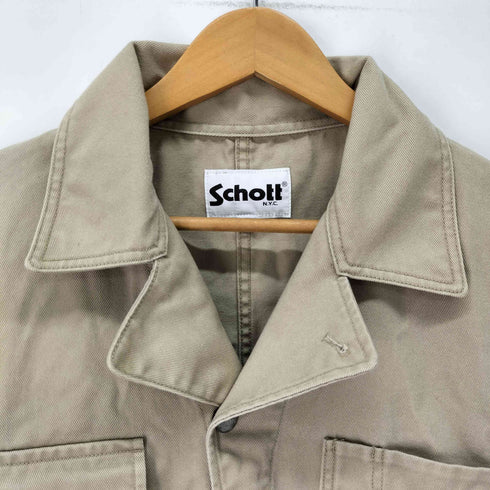 ショット Schott TC WORK JUMPSUIT メンズ L