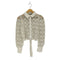 ザラ ZARA 花柄クロップドレースシャツ レディース S
