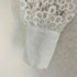 ザラ ZARA 花柄クロップドレースシャツ レディース S