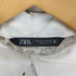 ザラ ZARA 花柄クロップドレースシャツ レディース S