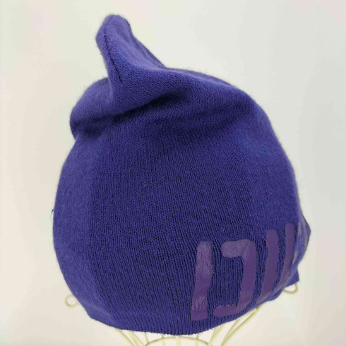 ディーゼル DIESEL ペイント ロゴ アクリル ビーニー ニット メンズ ONE SIZE