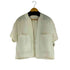 カリテ qualite S/S リネンノーカラージャケット レディース FREE