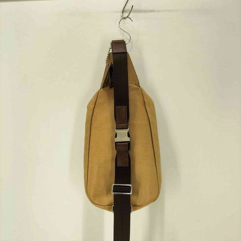 コーチ COACH Thompson Leather Convertible Sling トンプソン レザー パンチング ボディ スリング バッグ メンズ