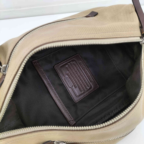 コーチ COACH Thompson Leather Convertible Sling トンプソン レザー パンチング ボディ スリング バッグ メンズ