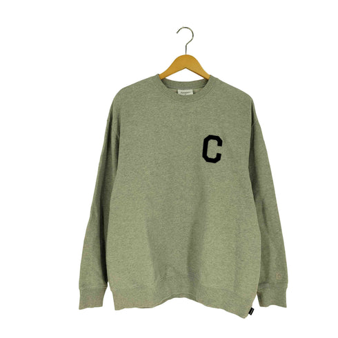 カバーナット Covernat Cロゴクルーネックスウェット メンズ import:L