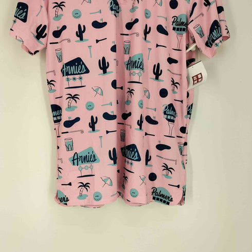 プーマ PUMA 総柄 ロング ポロ テニス シャツ レディース JPN:M