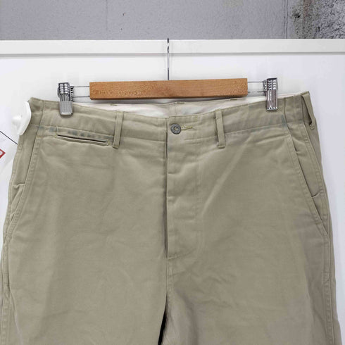 バズリクソンズ BUZZ RICKSONS EARLY MILITARY CHINOS 1942 MODEL チノ トラウザーズ パンツ メンズ W35