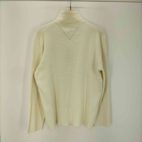 トミーヒルフィガー TOMMY HILFIGER ハーフジップ ハイネック コットン ニット セーター メンズ import:L