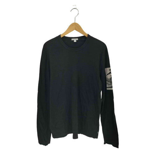 ジェームスパース JAMES PERSE ロングスリーブ 袖プリント クルーネックTシャツ メンズ 1